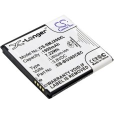 Kompatibilna zamenjava baterije za Samsung EB-BG360BBE,EB-BG360CBC,EB-BG360CBE,EB-BG360CBU,EB-BG360CBZ