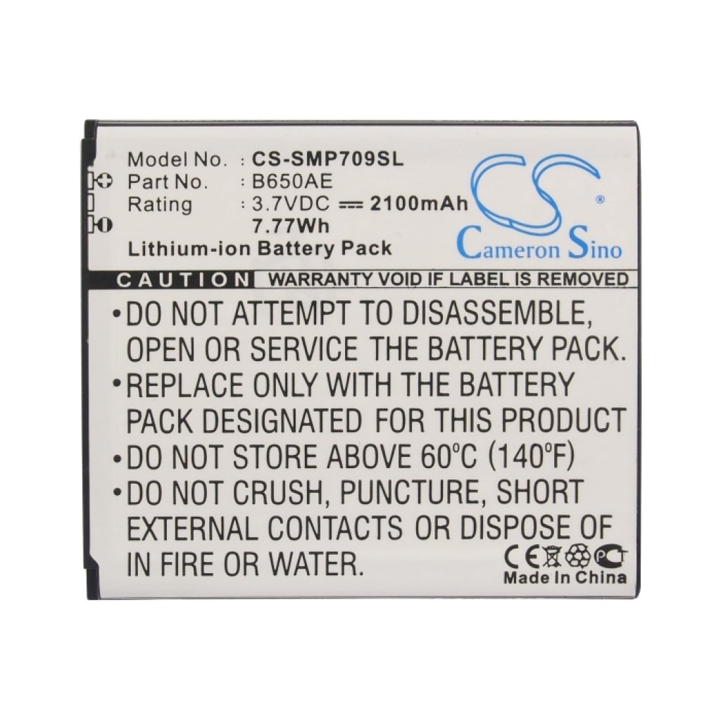 Kompatibilna zamenjava baterije za Samsung B650AC,B650AE