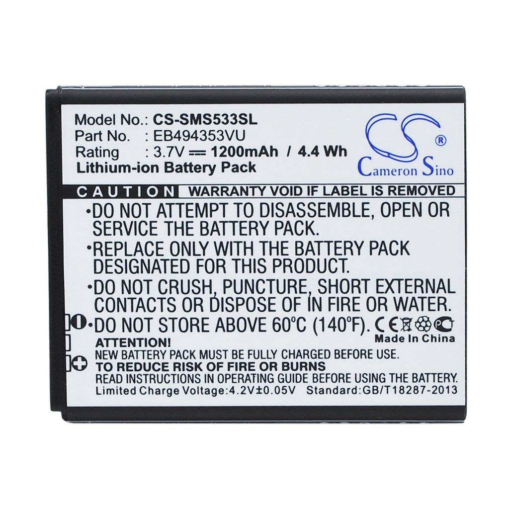 Kompatibilna zamenjava baterije za Samsung EB494353VA,EB494353VU