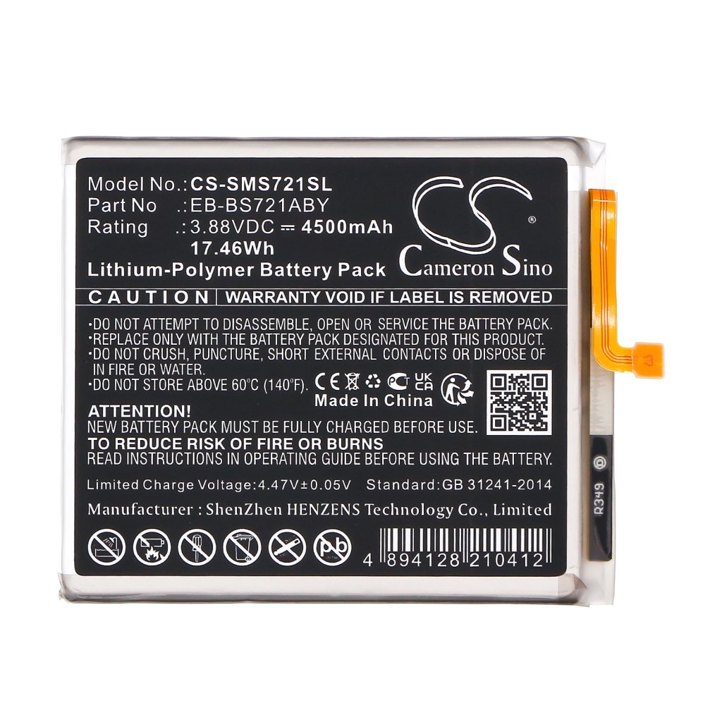 Kompatibilna zamenjava baterije za Samsung EB-BS721ABY