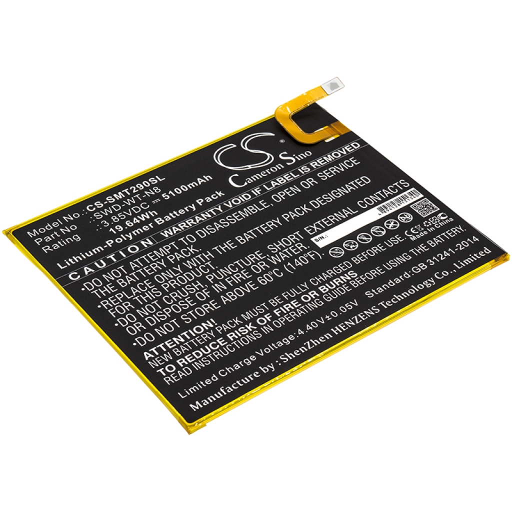 Kompatibilna zamenjava baterije za Samsung SWD-WT-N8