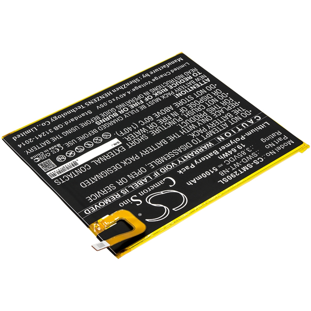 Kompatibilna zamenjava baterije za Samsung SWD-WT-N8