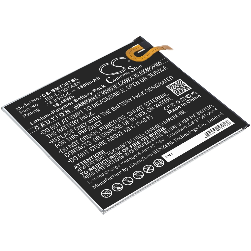 Baterija za tablični računalnik Samsung CS-SMT307SL