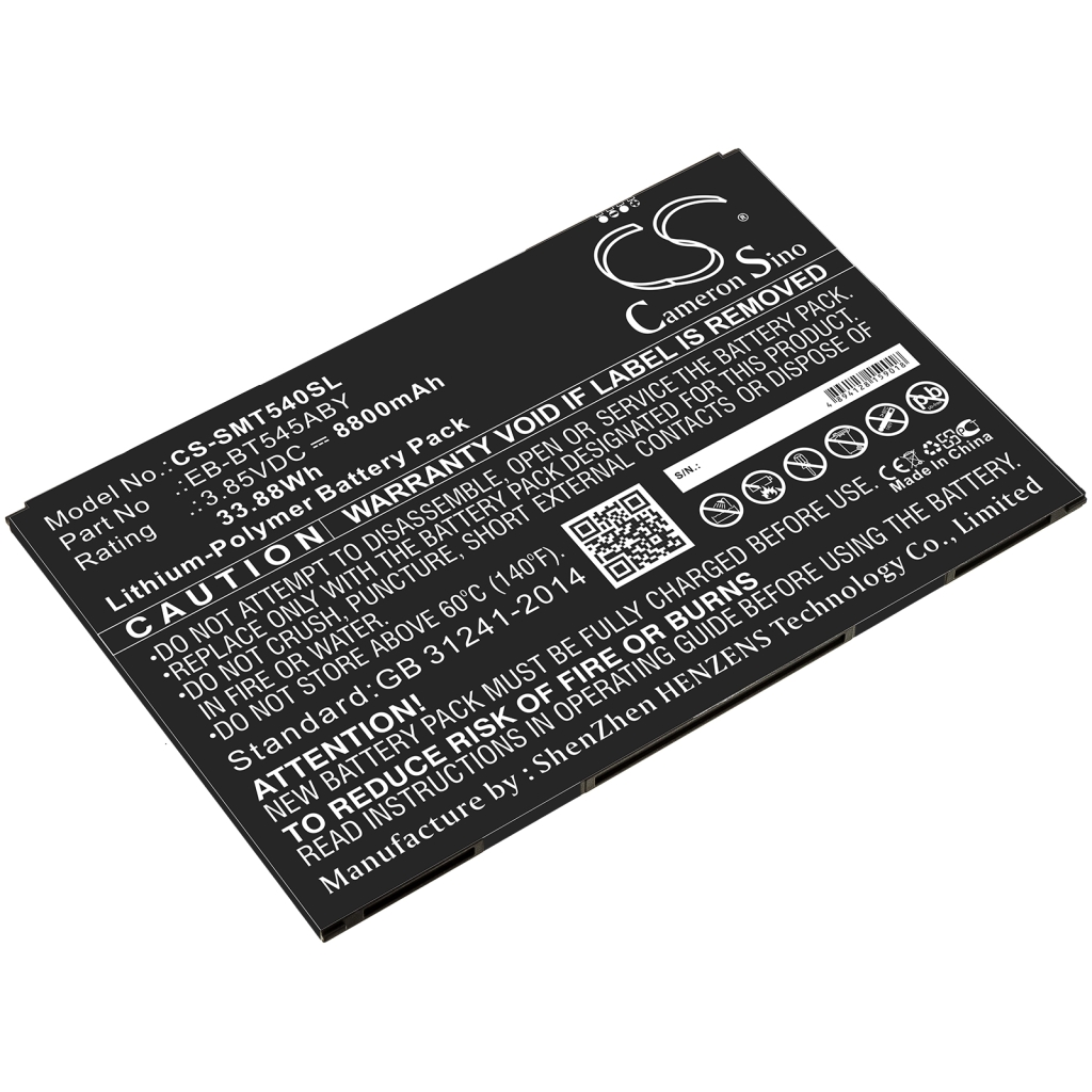 Kompatibilna zamenjava baterije za Samsung EB-BT545ABY
