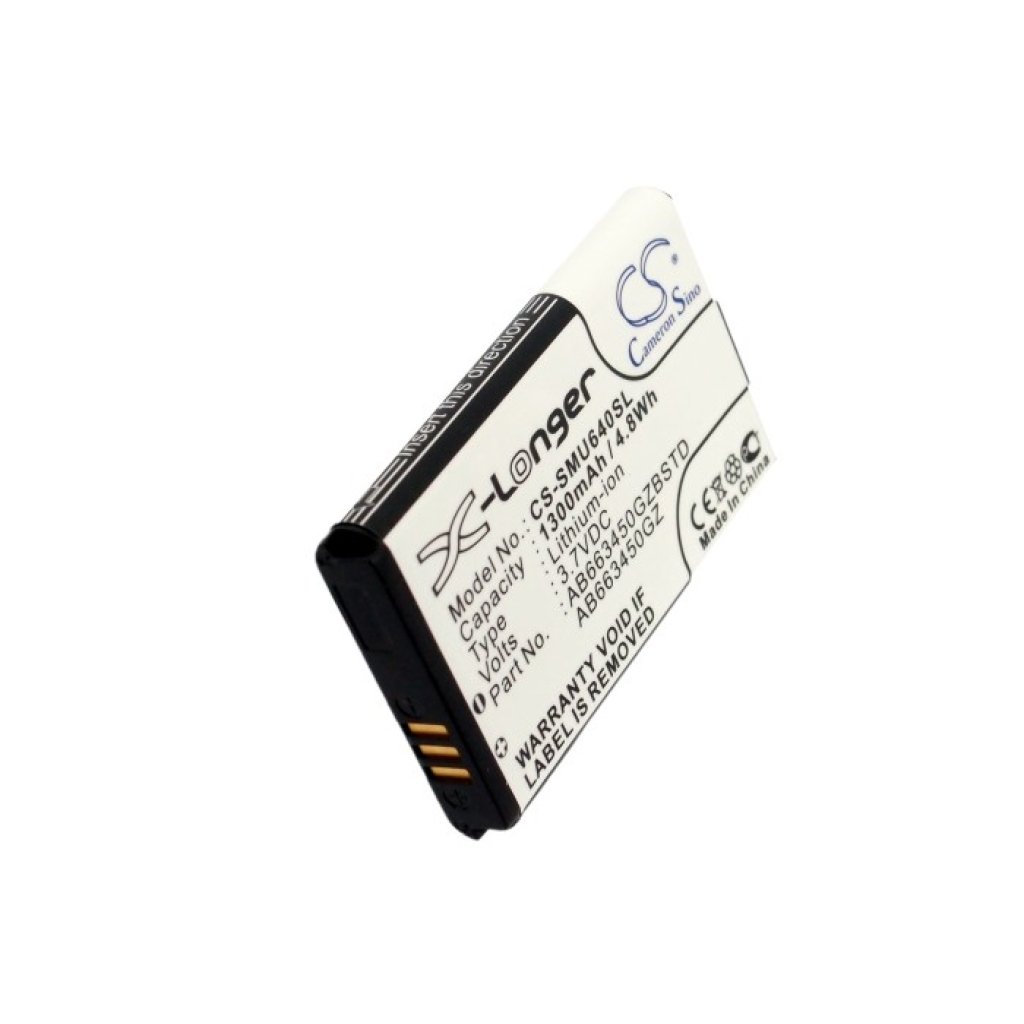 Kompatibilna zamenjava baterije za Samsung AB663450BZ,AB663450GZ,AB663450GZBSTD