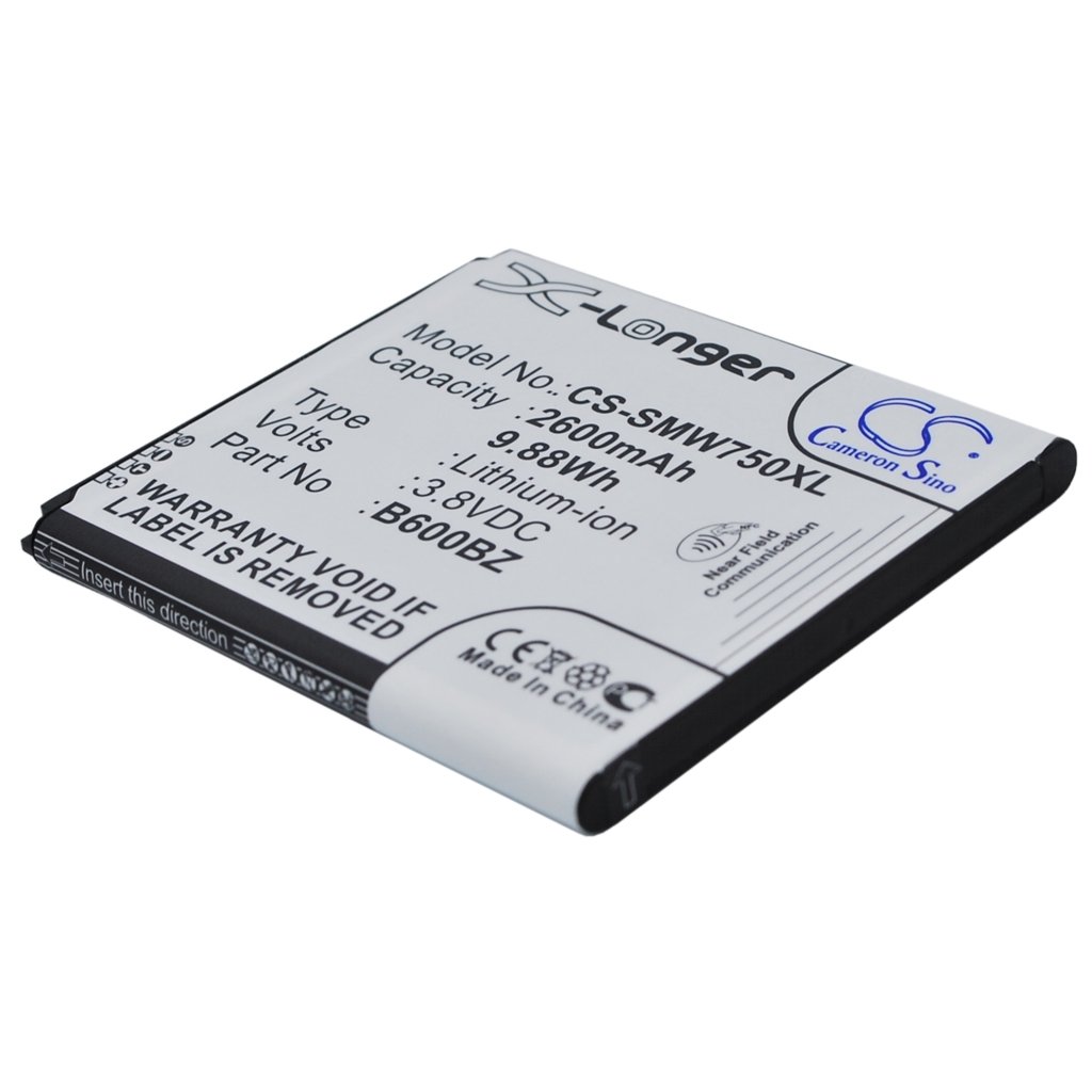Kompatibilna zamenjava baterije za Samsung B600BZ
