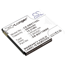 Kompatibilna zamenjava baterije za Samsung EB-BG715BBE,GH43-04993A