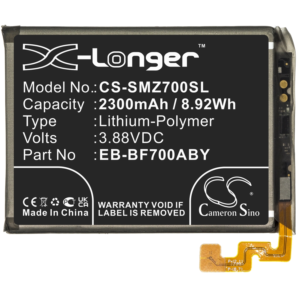 Kompatibilna zamenjava baterije za Samsung EB-BF700ABY