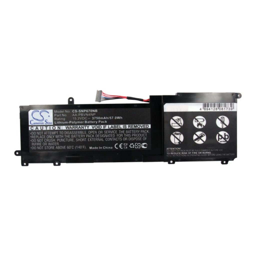 Baterija za prenosnik Samsung CS-SNP670NB