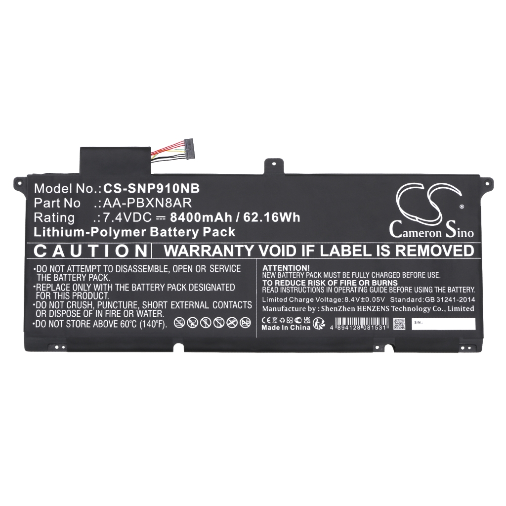Baterija za prenosnik Samsung NP900X4C-A0ADE (CS-SNP910NB)