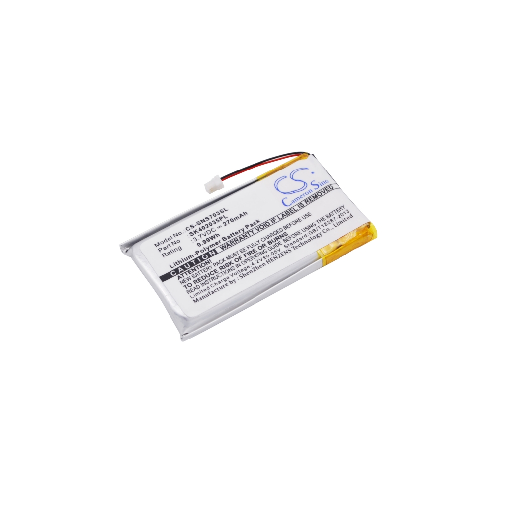 Battery for Sony NW-S603F