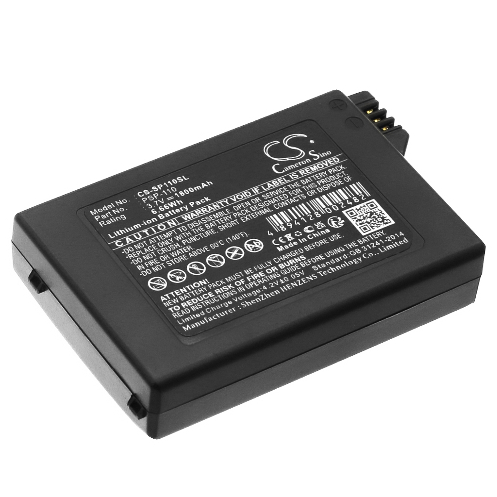 Kompatibilna zamenjava baterije za Sony PSP-110
