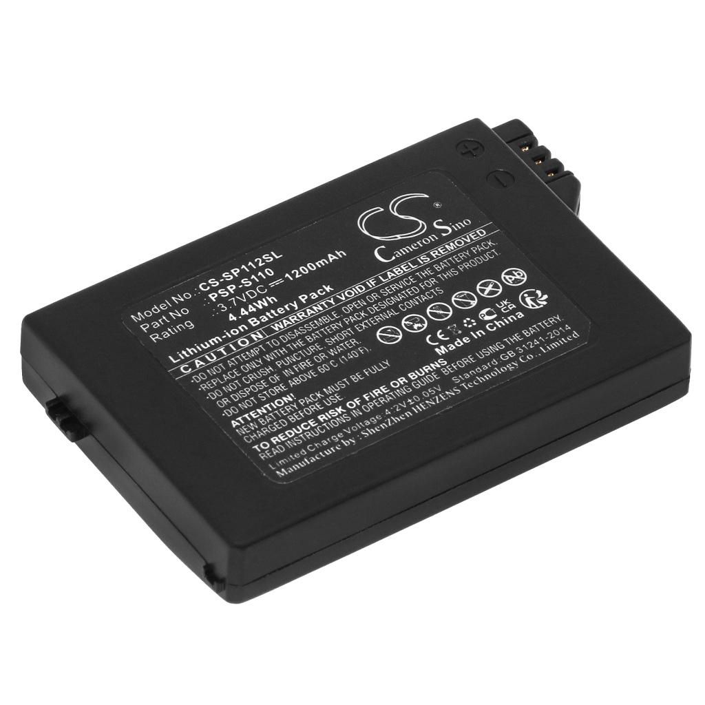 Kompatibilna zamenjava baterije za Sony PSP-S110