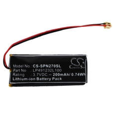 Kompatibilna zamenjava baterije za Sony LP491232L100