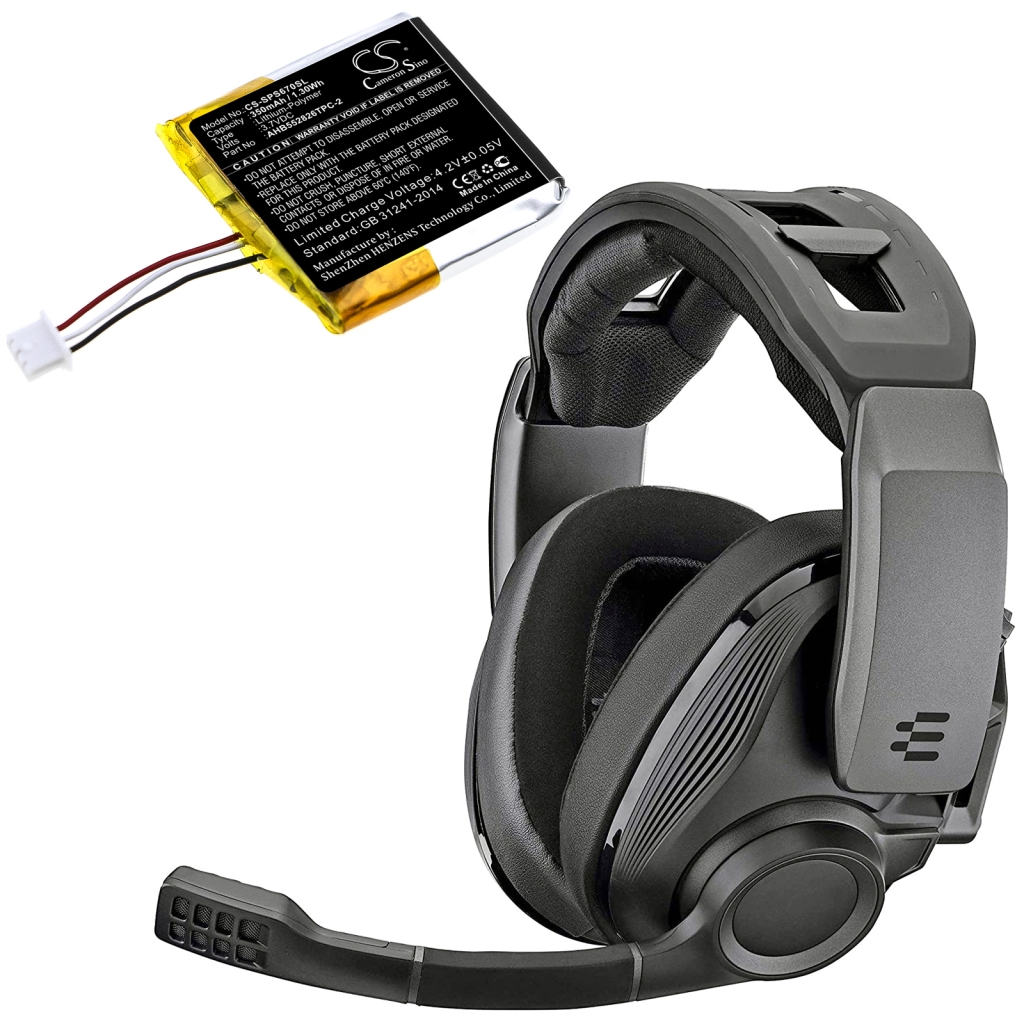 Kompatibilna zamenjava baterije za Sennheiser AHB552826TPC-2