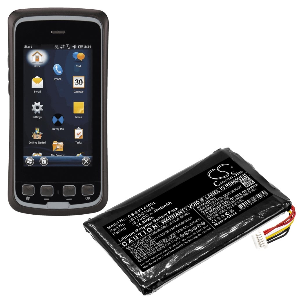 Kompatibilna zamenjava baterije za Trimble S11DG103A,S11GD103A
