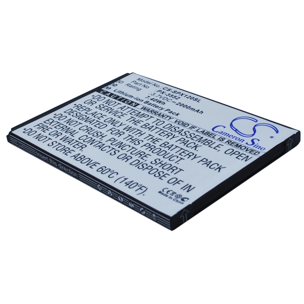 Baterija za mobilni telefon Simvalley CS-SPX120SL