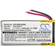 Kompatibilna zamenjava baterije za Cardo BAT00007