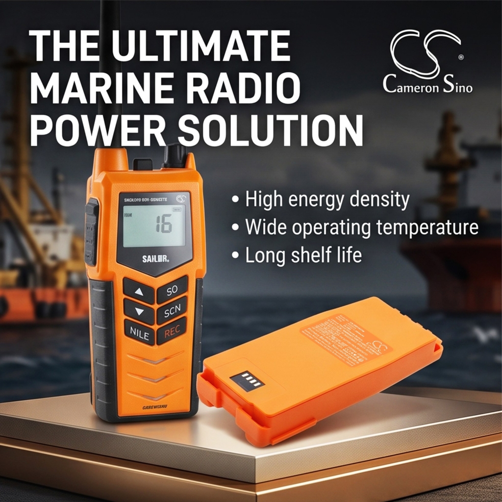 Battery compatible with Sailor CS-SRP350TW