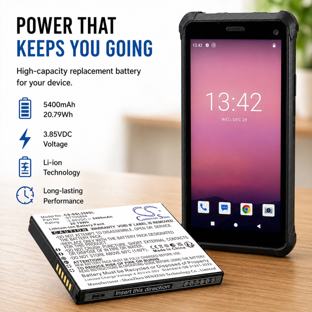Battery compatible with Senter