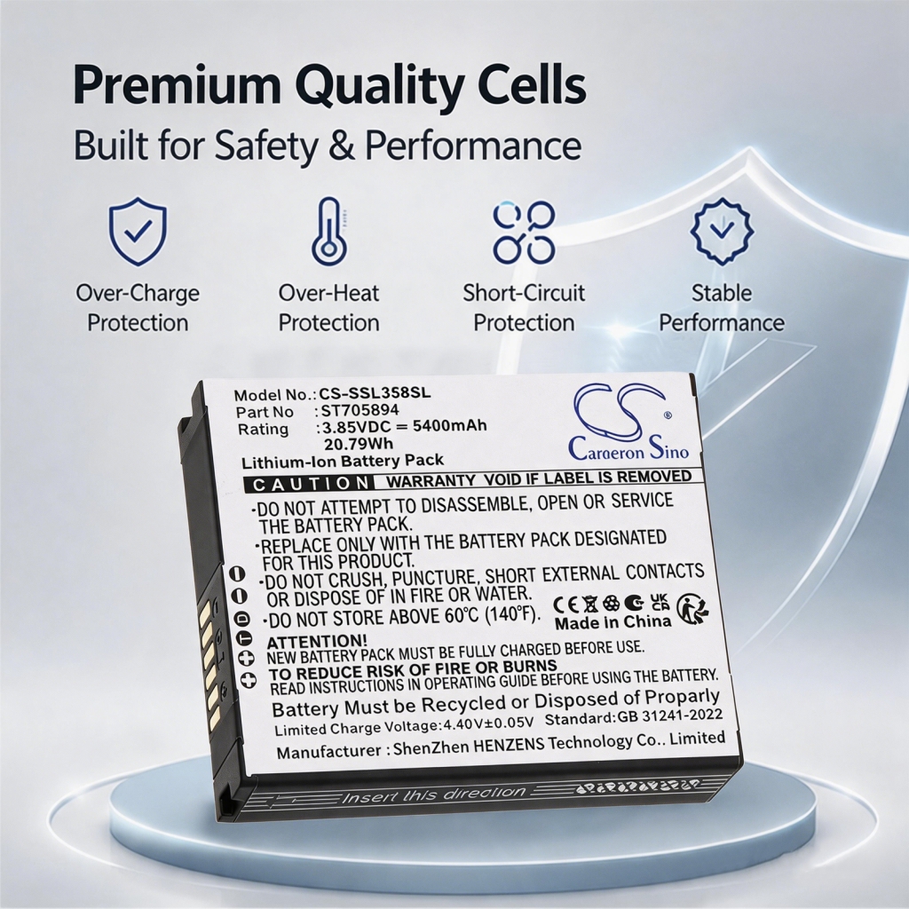 Battery compatible with Senter