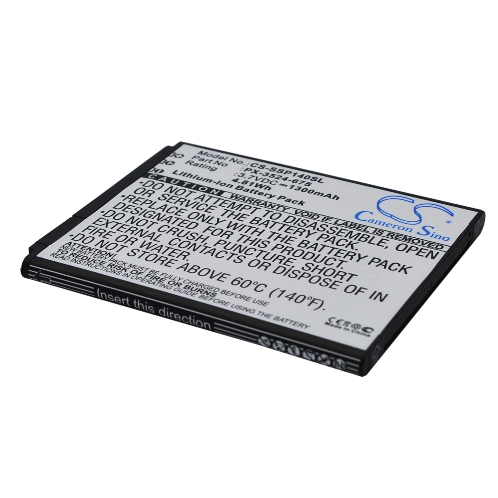 Baterija za mobilni telefon Simvalley CS-SSP140SL