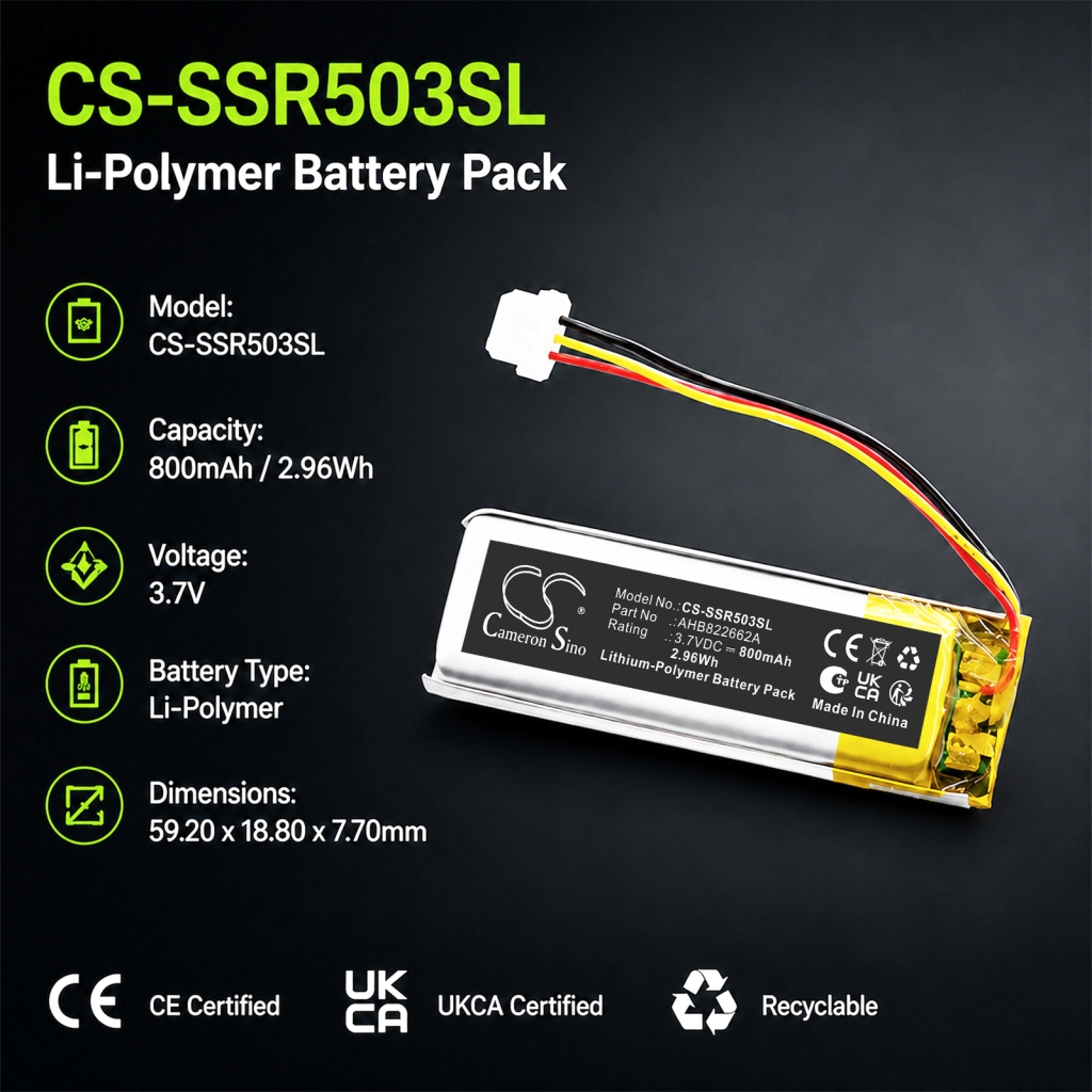 Battery for Sena Communication System SP130
