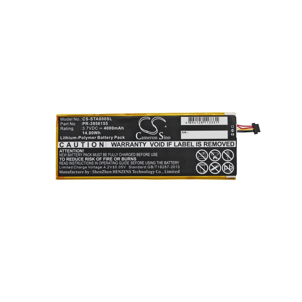 Baterija za tablični računalnik Insignia Flex 8" (CS-STA800SL)