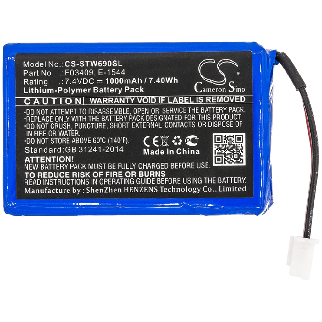 Baterija za električno orodje Satlink WS-6923 (CS-STW690SL)