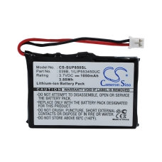 Kompatibilna zamenjava baterije za Microtracker 039B,1/LIP553450UC