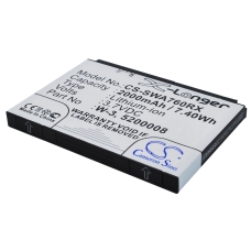 Kompatibilna zamenjava baterije za Sierra Wireless 5200008,W-3
