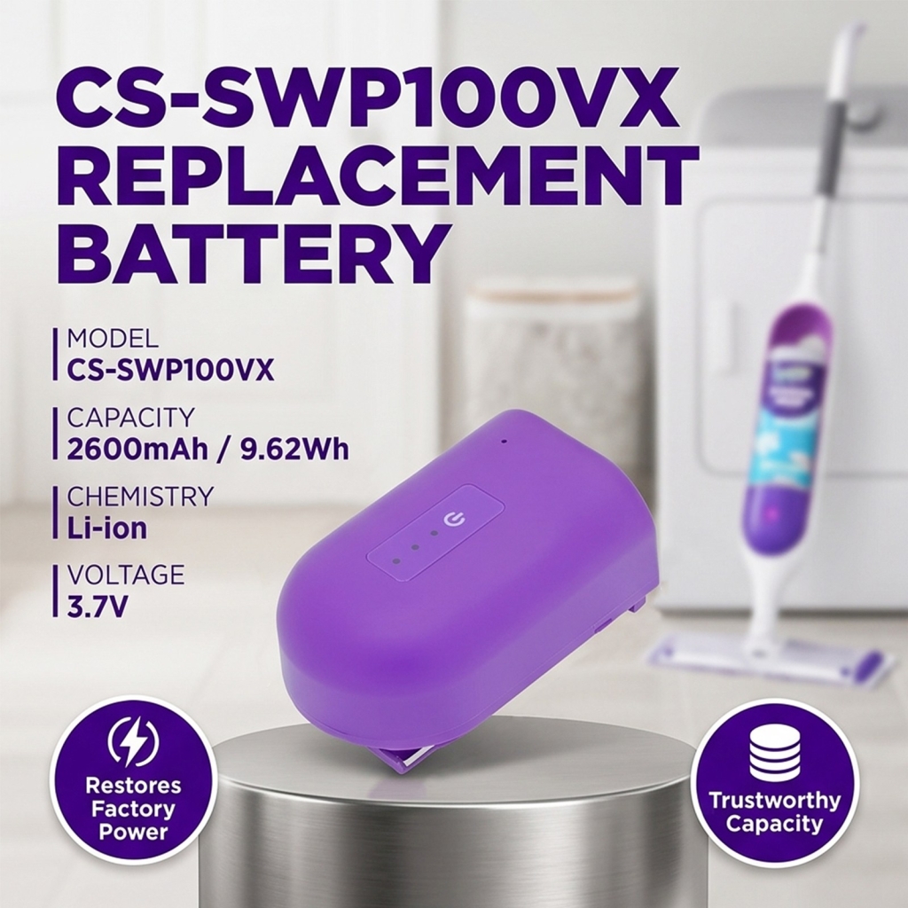 Battery for Swiffer Power Mop