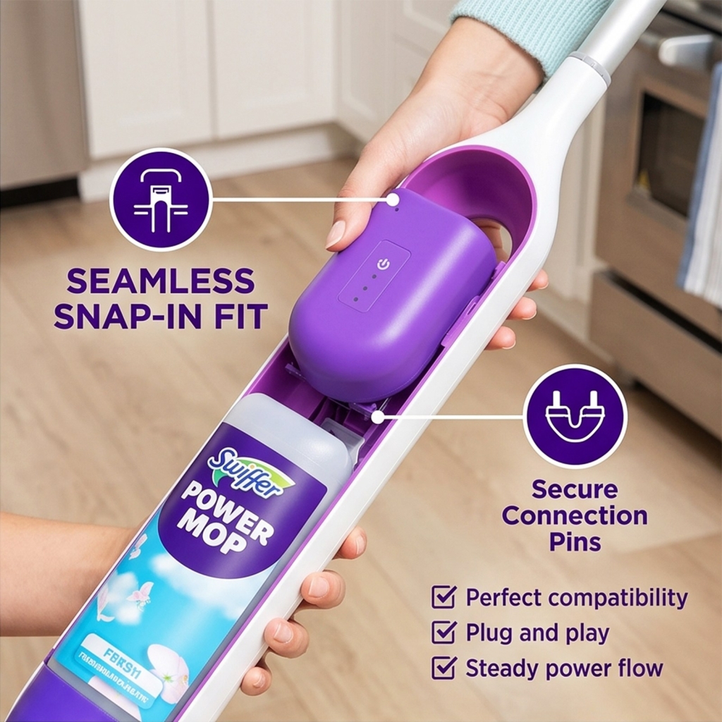 Battery for Swiffer Power Mop