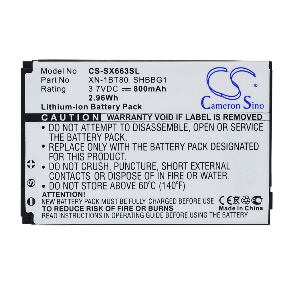 Battery compatible with Sharp
