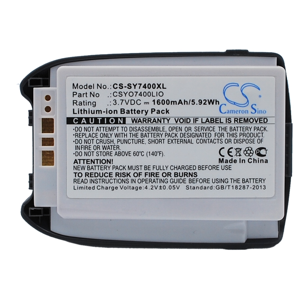 Kompatibilna zamenjava baterije za Sanyo CSYO7400LIO,SCP-13LBPS