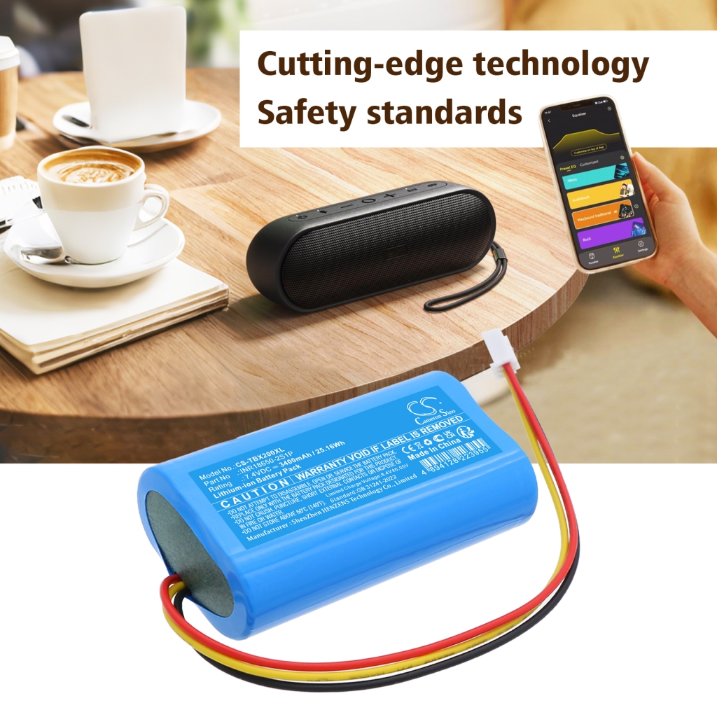 Battery Replaces INR18650-2S1P