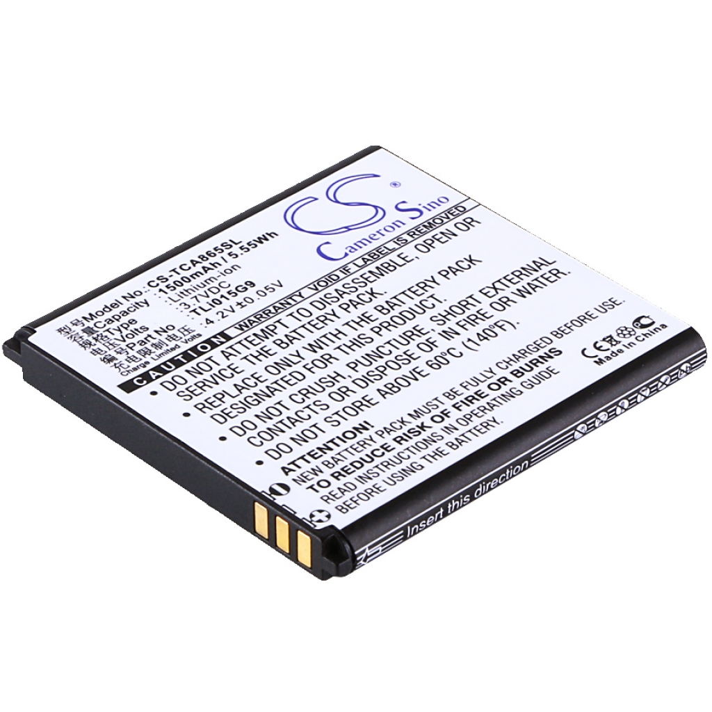 Kompatibilna zamenjava baterije za TCL TLI015B1,TLI015G9