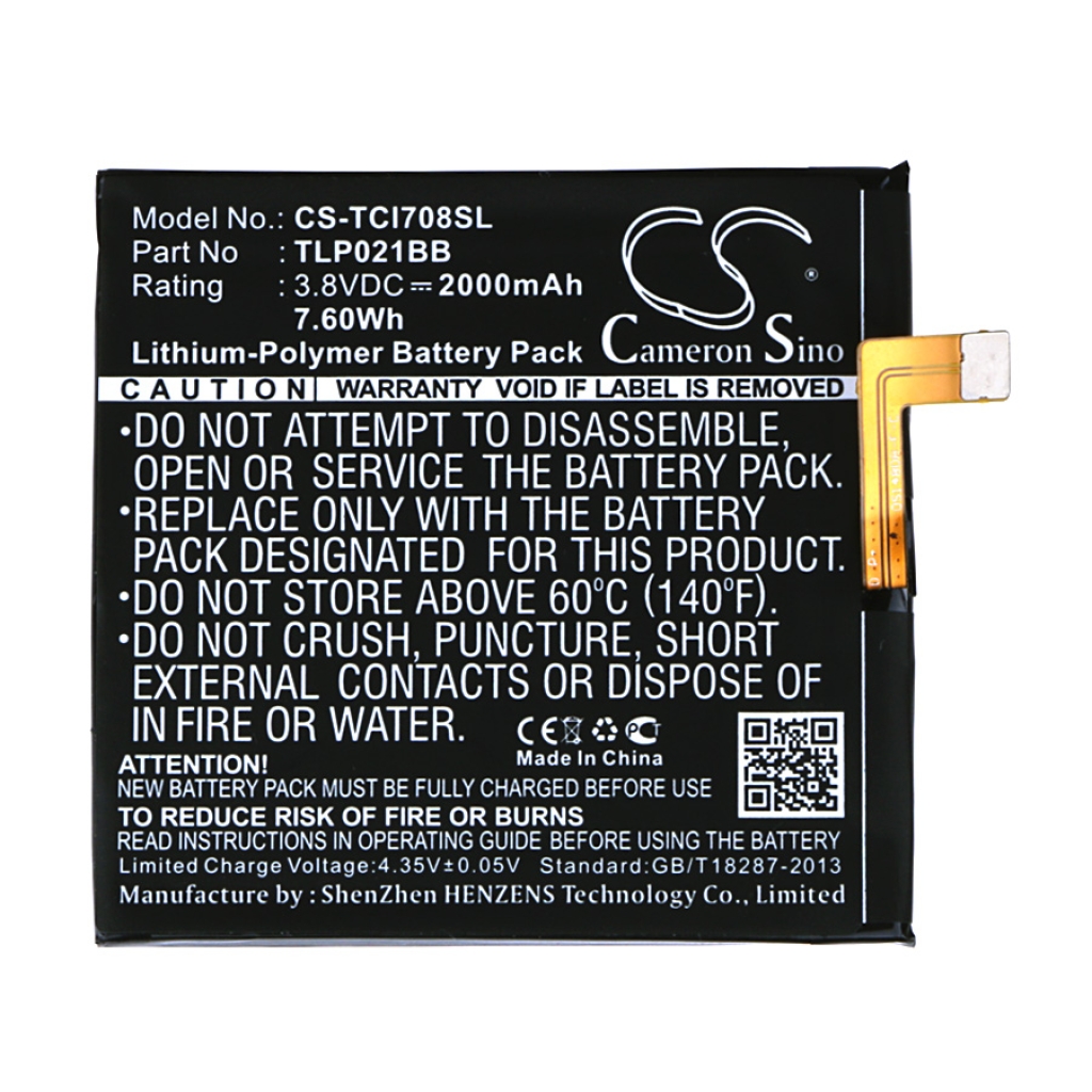 Battery for TCL i709M