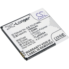 Kompatibilna zamenjava baterije za TCL TLP020GA