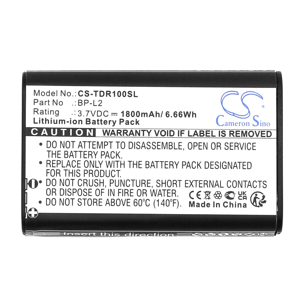 Kompatibilna zamenjava baterije za Tascam BP-L2