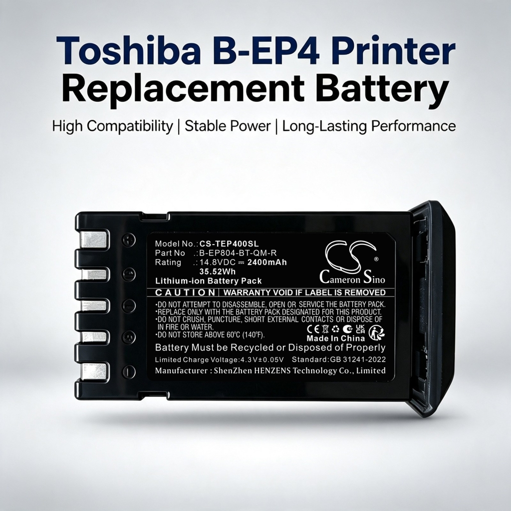 Baterija združljivo z Toshiba Tec CS-TEP400SL