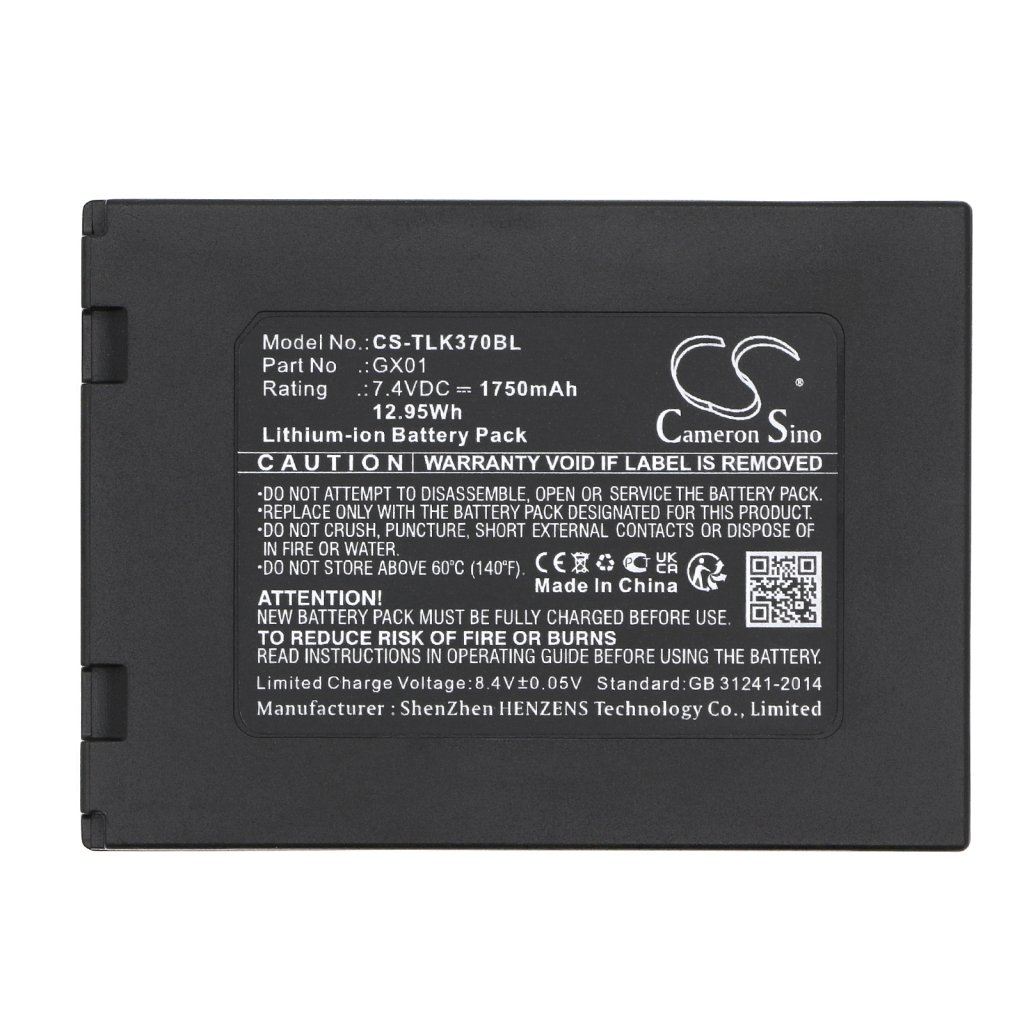 Kompatibilna zamenjava baterije za Tactilion GX01