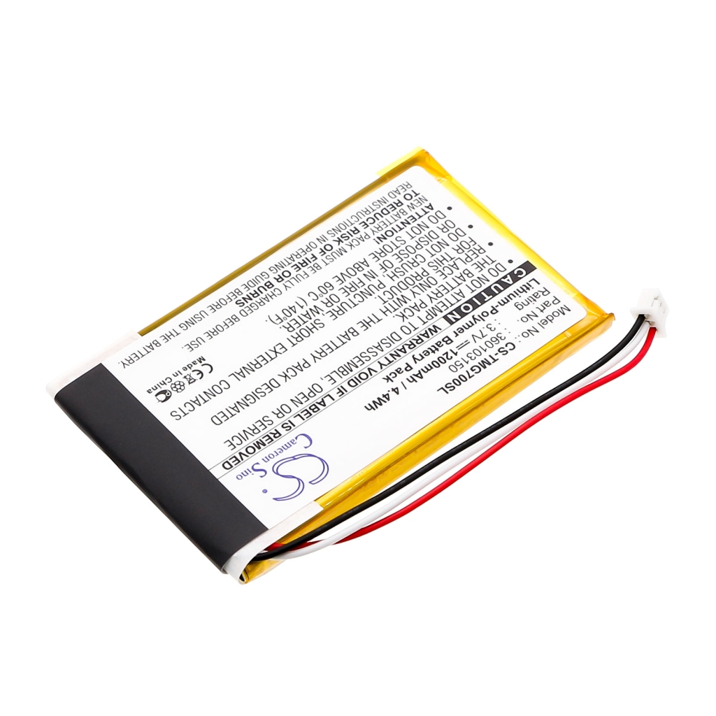 Kompatibilna zamenjava baterije za TomTom 360103150