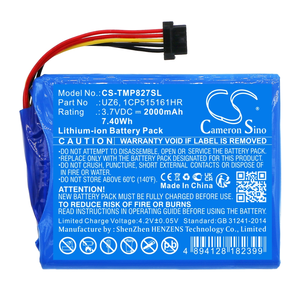 Baterija za GPS, navigator TomTom Bridge (CS-TMP827SL)