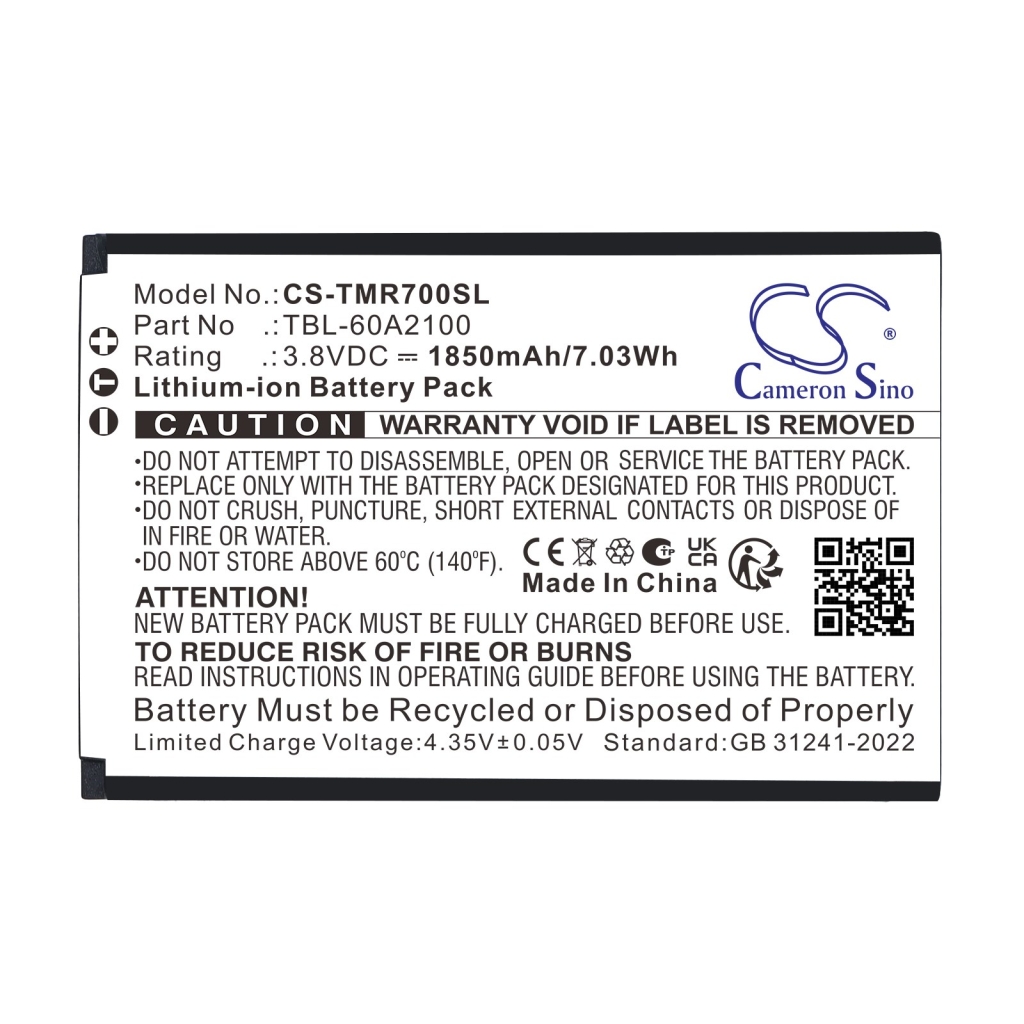 Baterije združljivo z TP-Link TL-M7000 TL-M7000 CS-TMR700SL