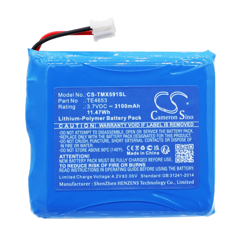 Compatible battery replacement for Technaxx TE4653