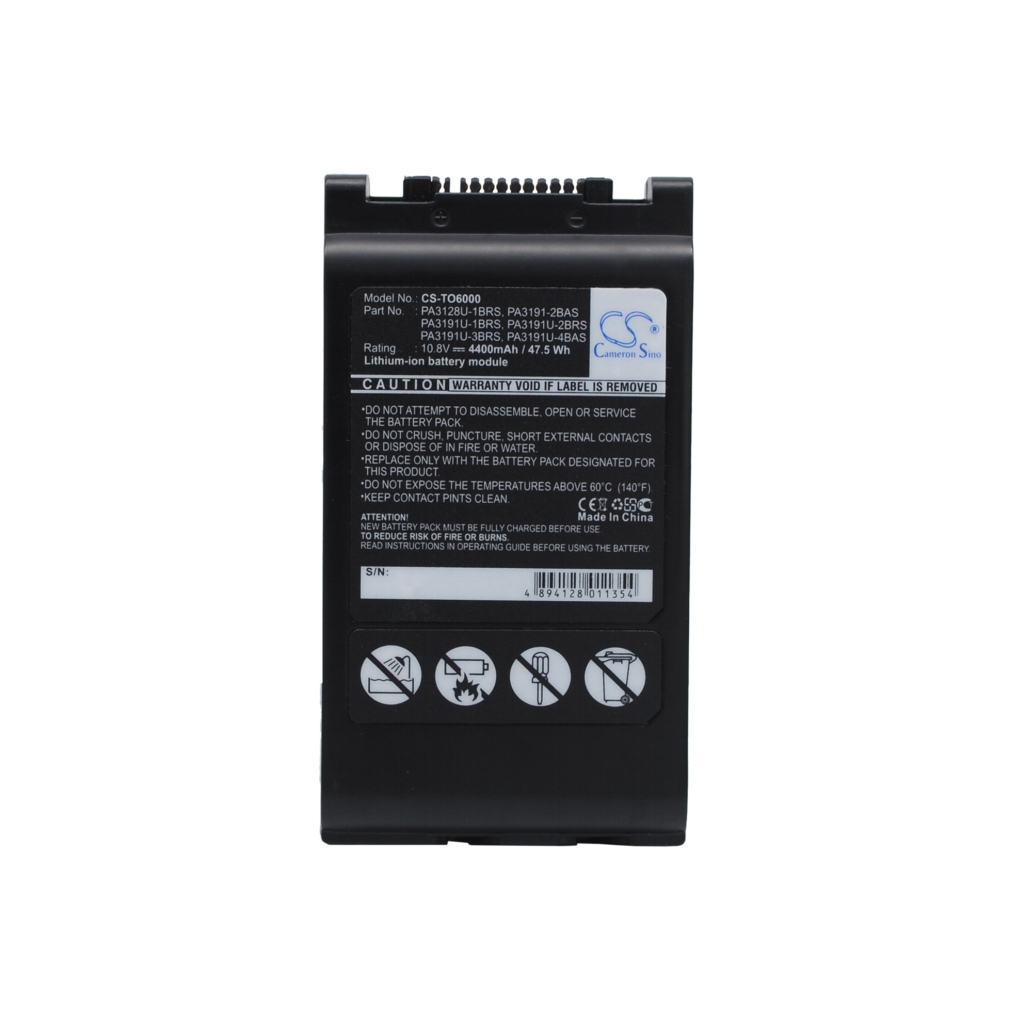 Notebook battery Toshiba Portege M750-S7212