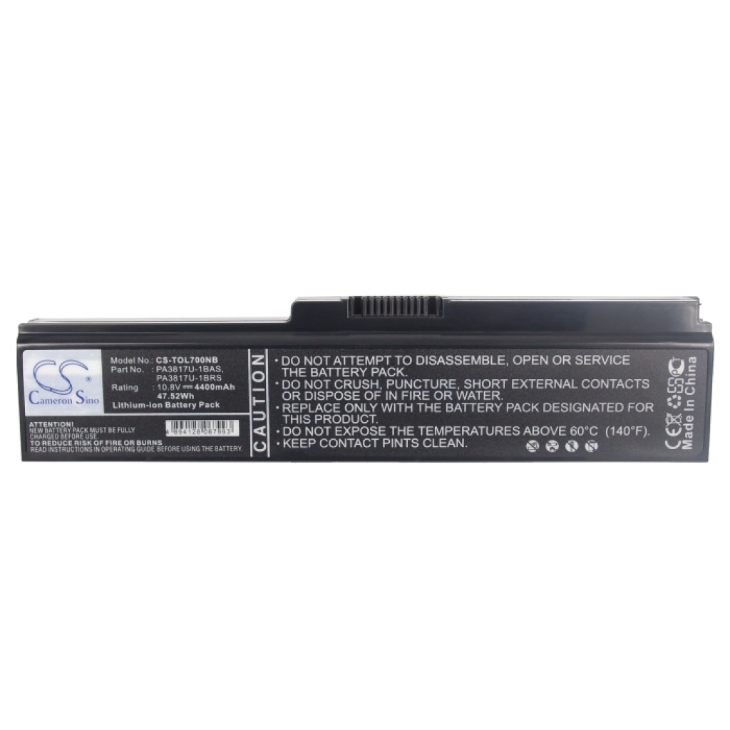 Notebook battery Toshiba Satellite L755-S5256