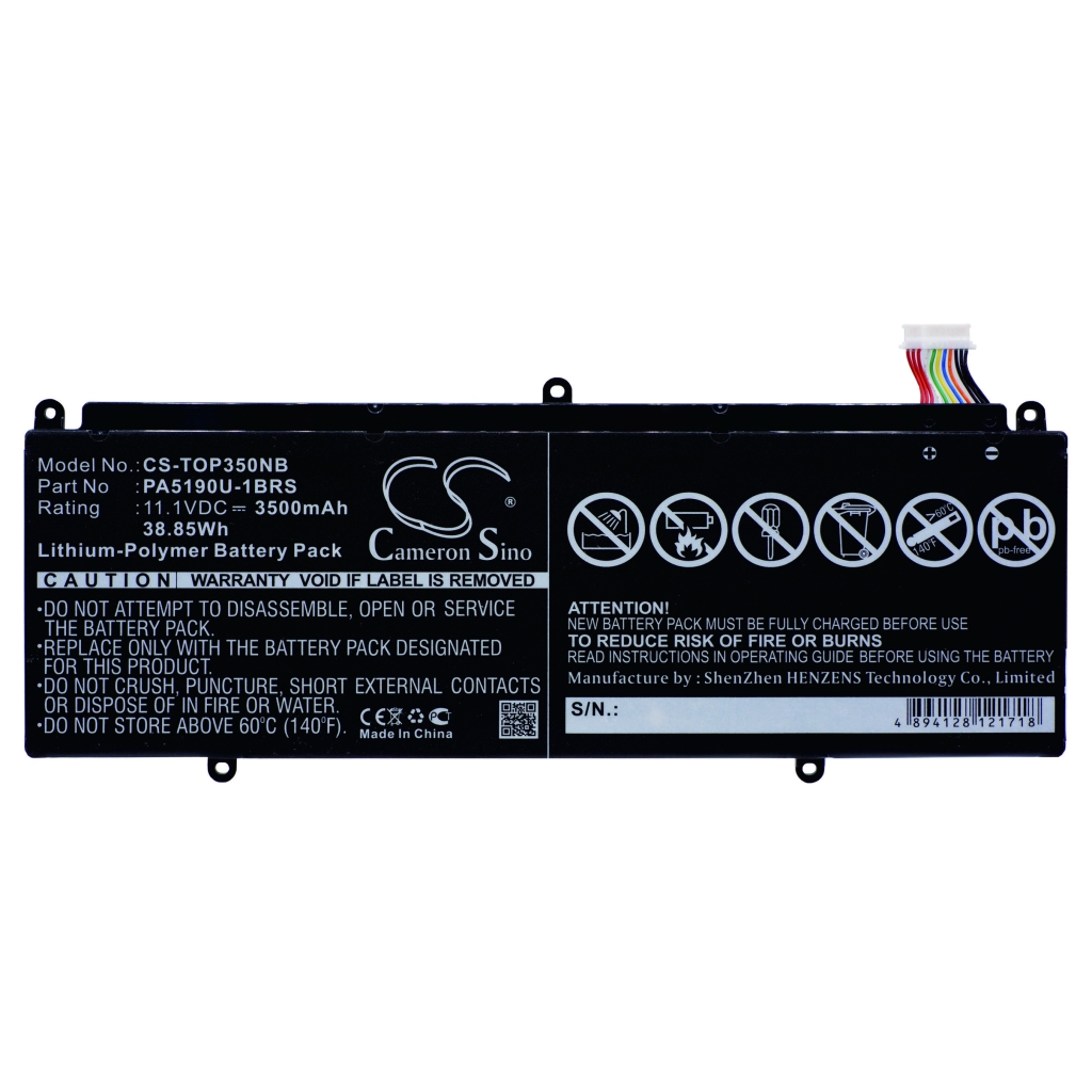Baterija za prenosnik Toshiba CS-TOP350NB