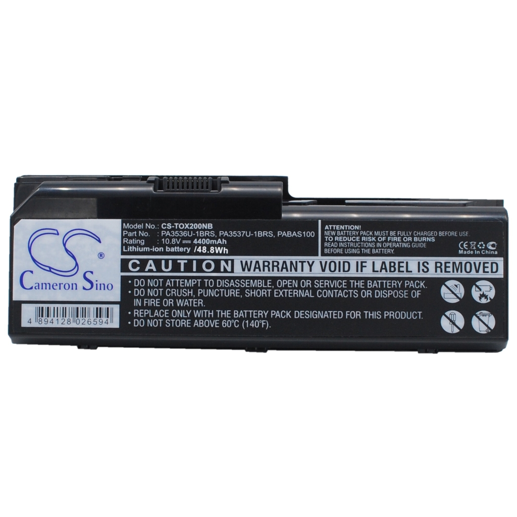 Notebook battery Toshiba Satellite X200-20C